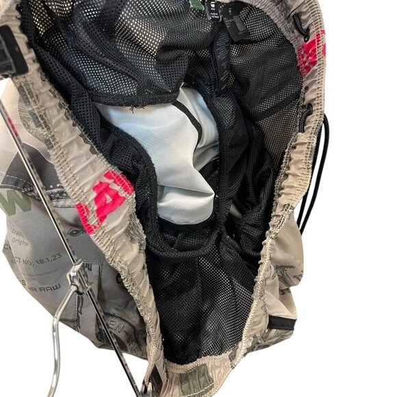 G-Star Raw Carnic All Over Print Swimming Shorts Men’s Size Large Elastic Waist - Picture 7 of 10